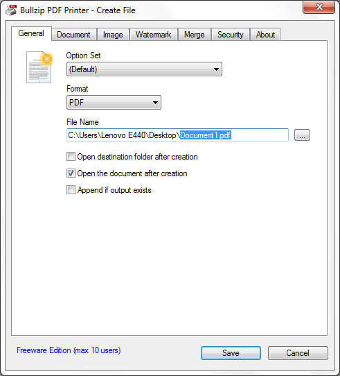 Bullzip Free Download Windows 10